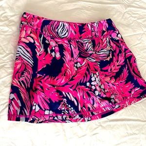 Lilly Pulitzer Pink and Blue Skirt